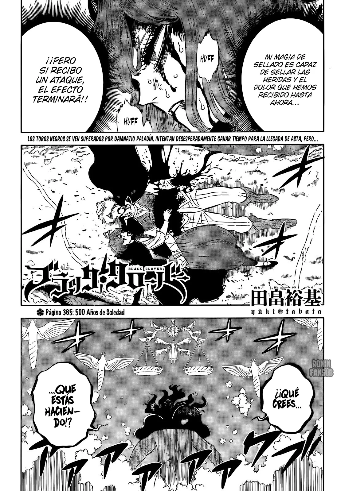Black Clover Capítulo 365 - Page 2