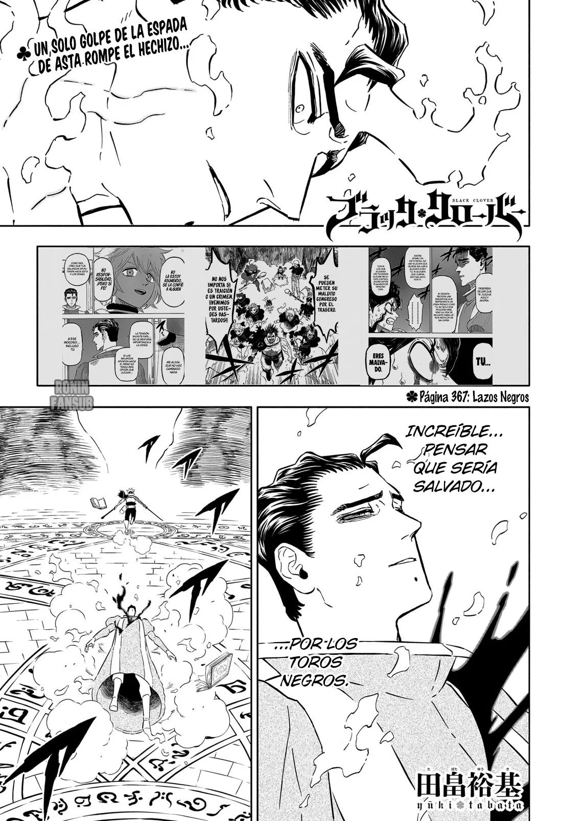Black Clover Capítulo 367 - Page 2