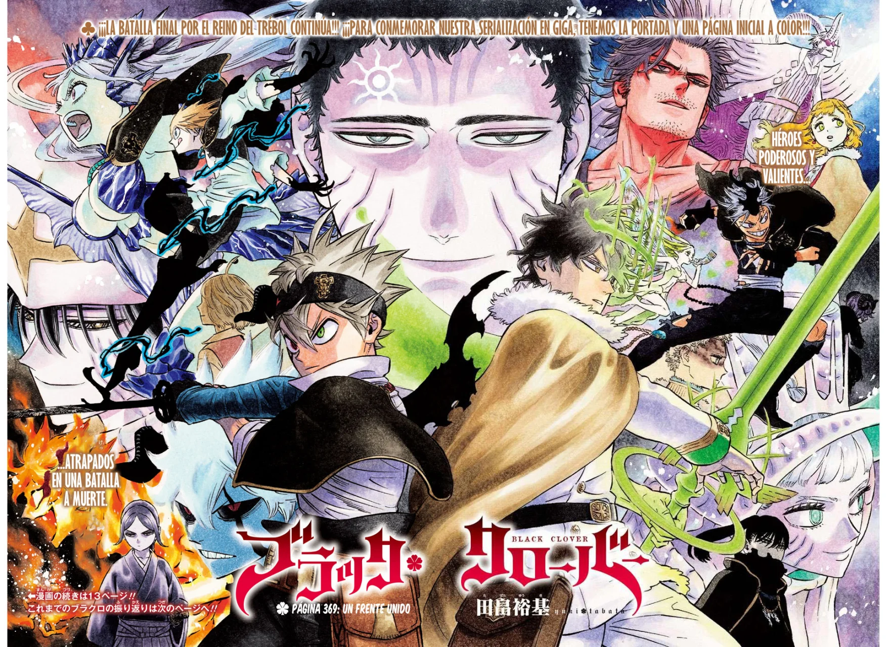 Black Clover Capítulo 369 - Page 3