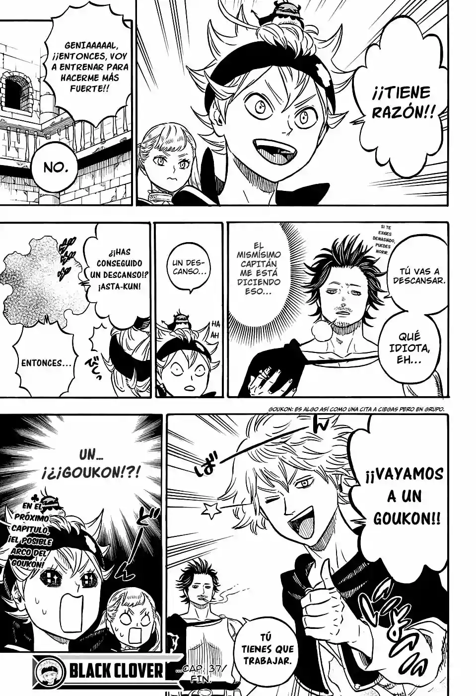 Black Clover Capítulo 37 - Page 17