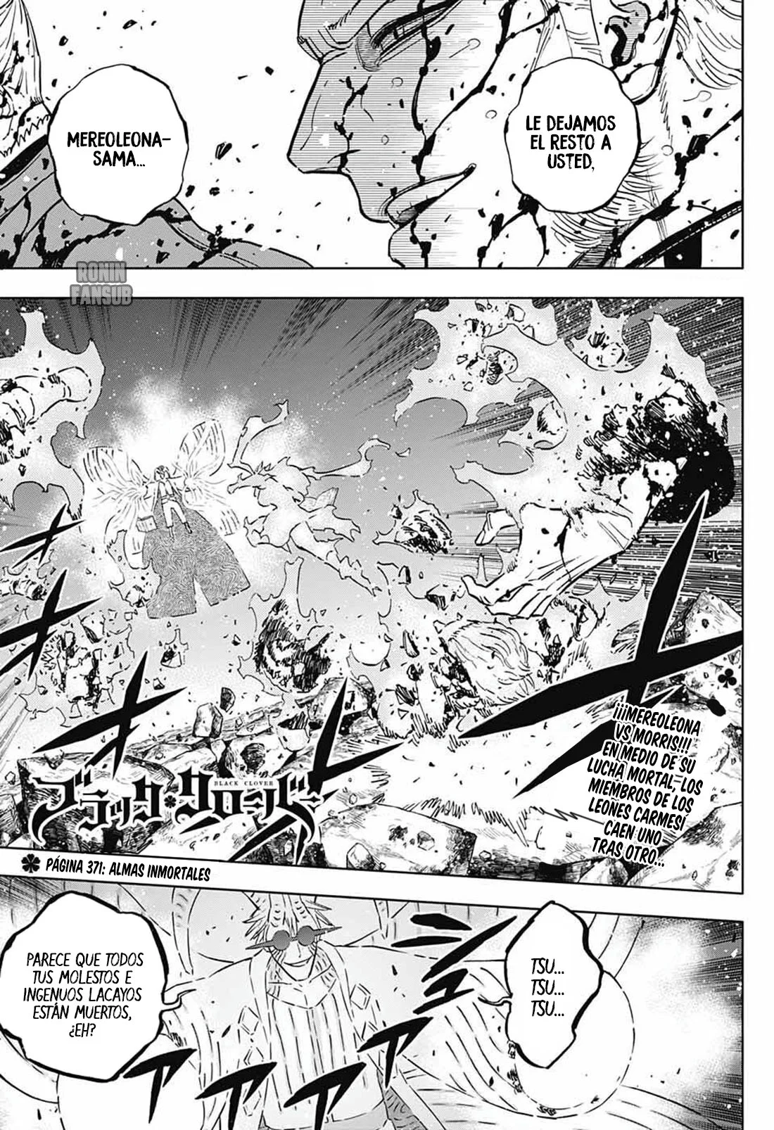 Black Clover Capítulo 371 - Page 2