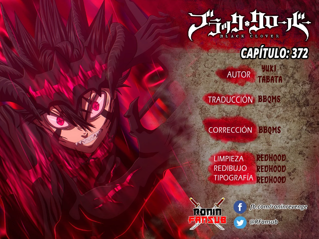 Black Clover Capítulo 372 - Page 1