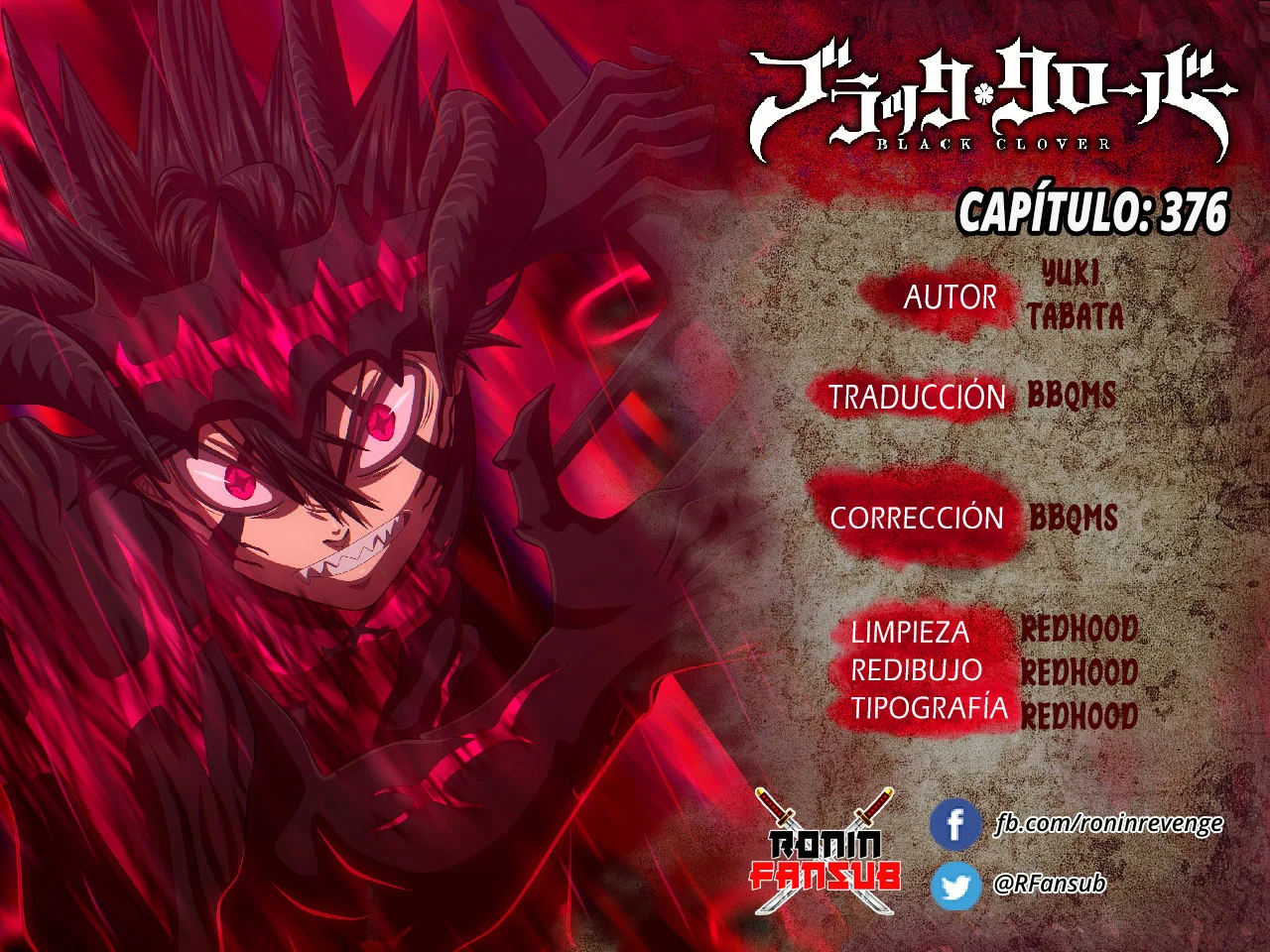 Black Clover Capítulo 376 - Page 1