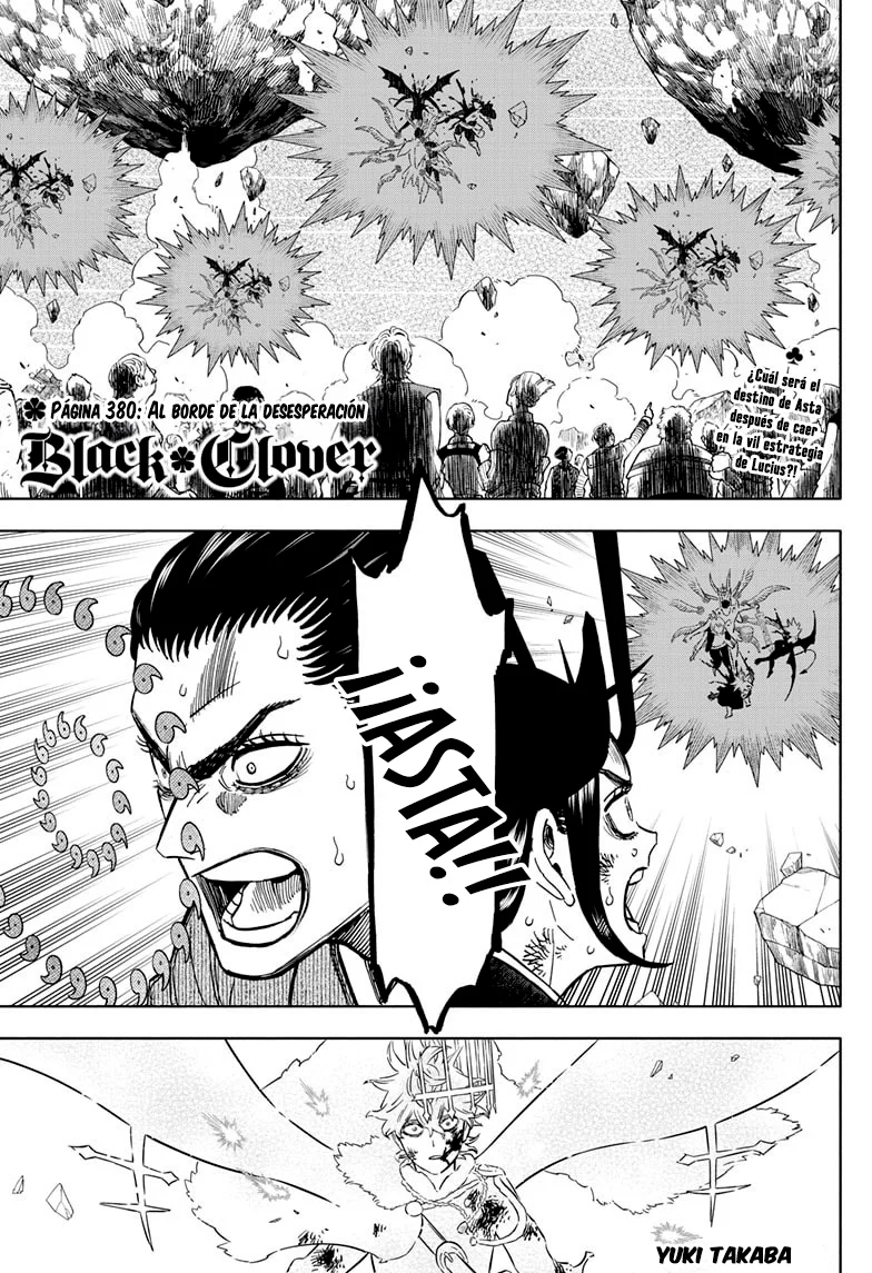 Black Clover Capítulo 380 - Page 2