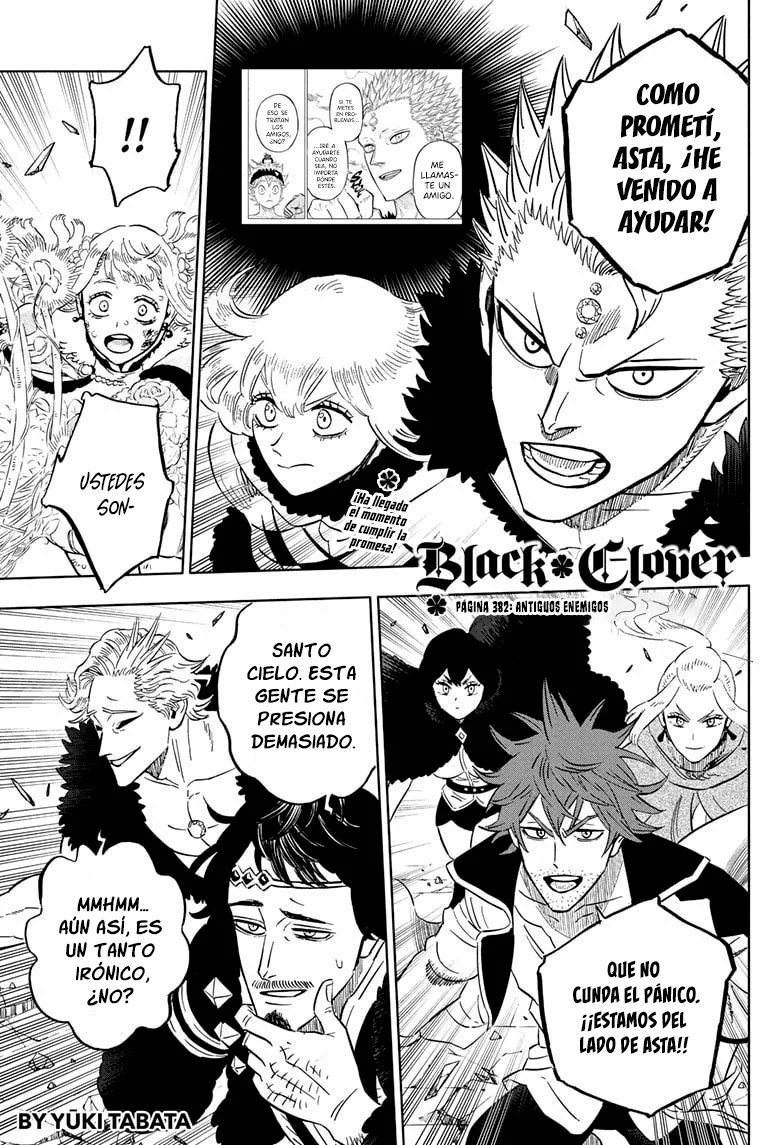 Black Clover Capítulo 382 - Page 2