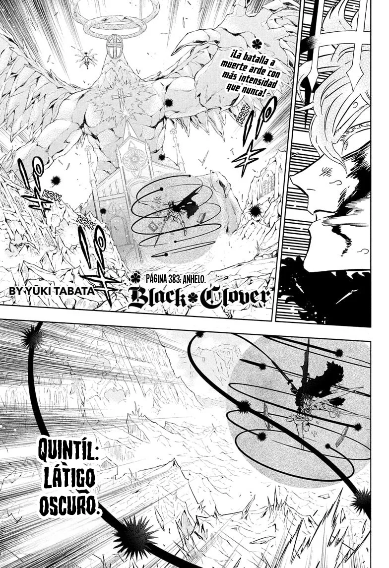 Black Clover Capítulo 383 - Page 2