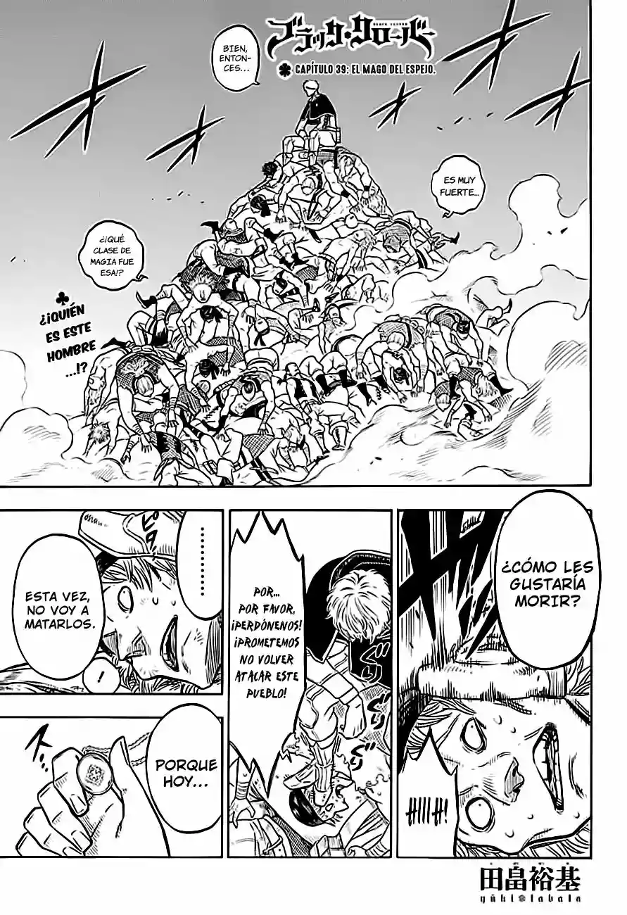 Black Clover Capítulo 39 - Page 2