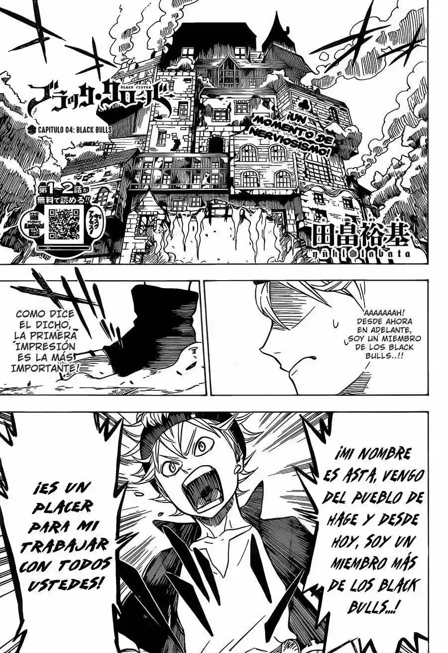 Black Clover Capítulo 4 - Page 2