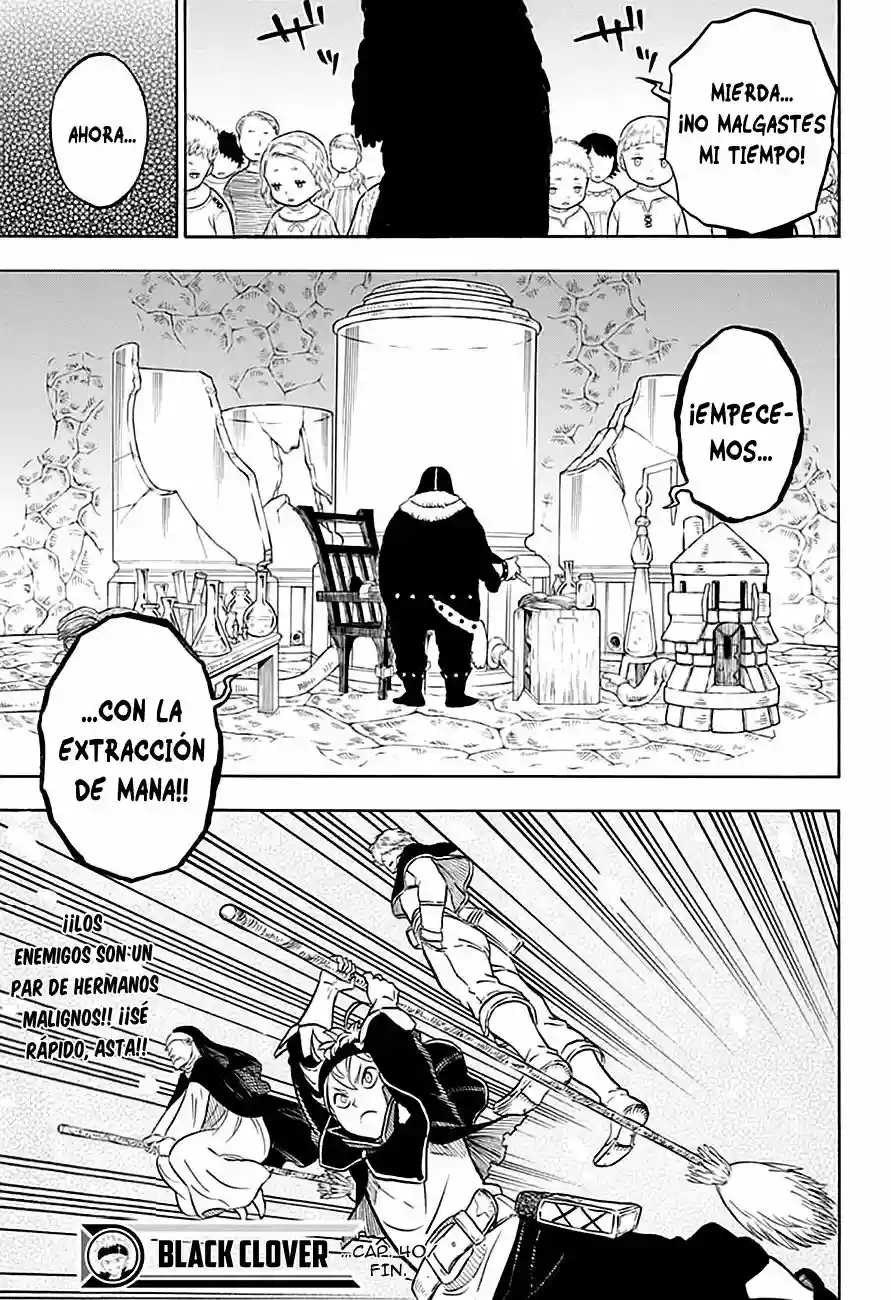 Black Clover Capítulo 40 - Page 19
