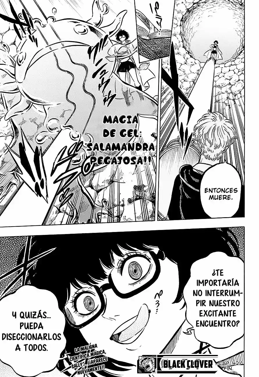 Black Clover Capítulo 42 - Page 18