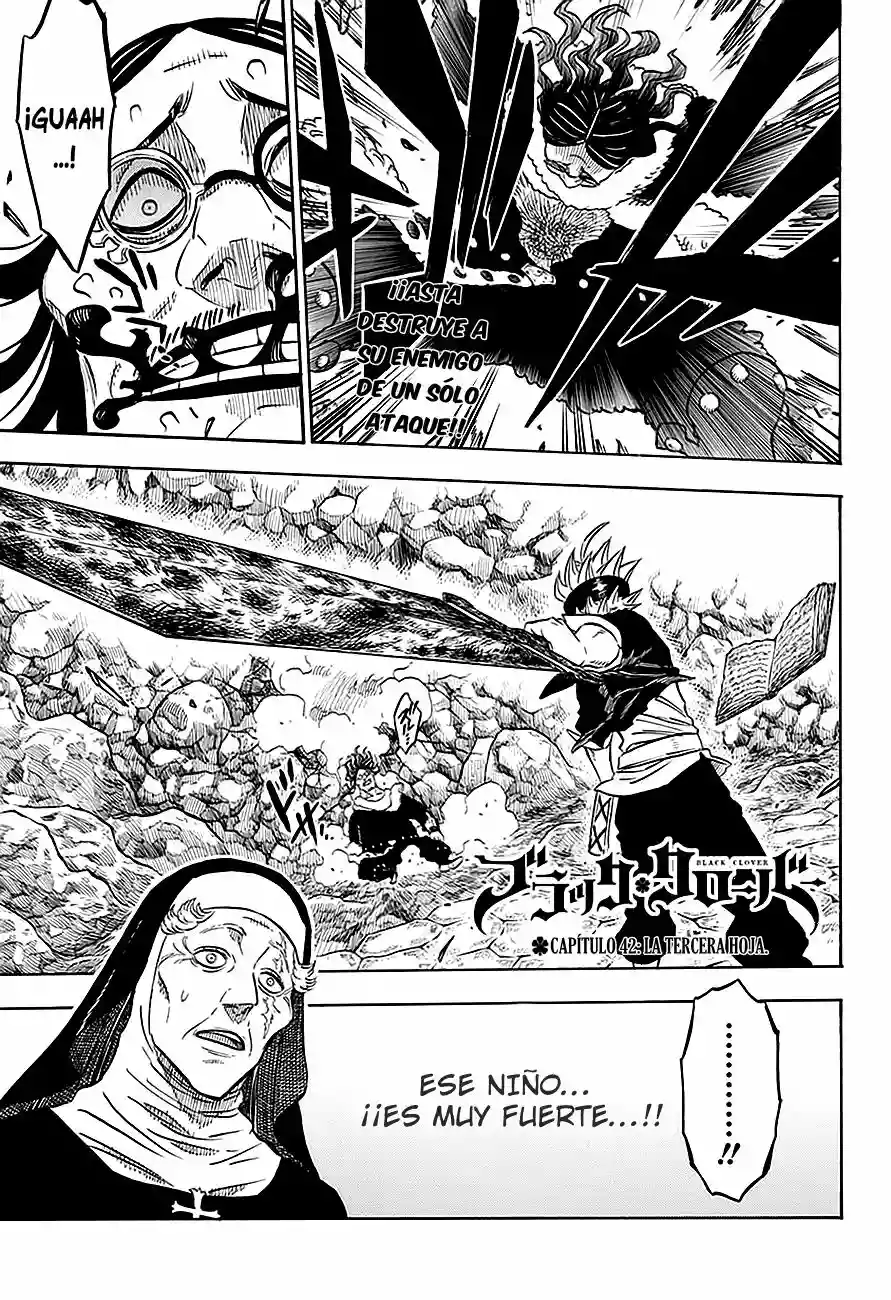 Black Clover Capítulo 42 - Page 2