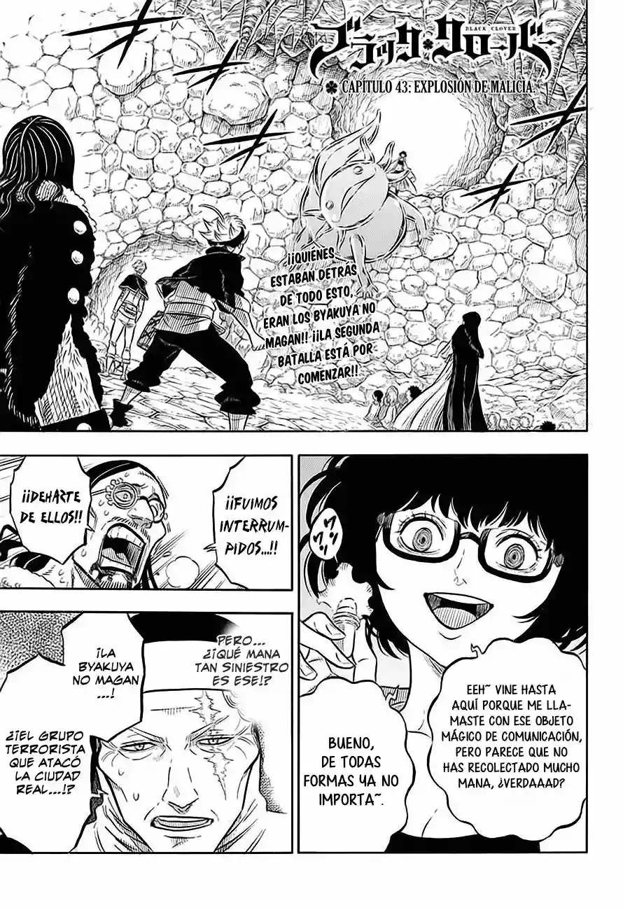 Black Clover Capítulo 43 - Page 2