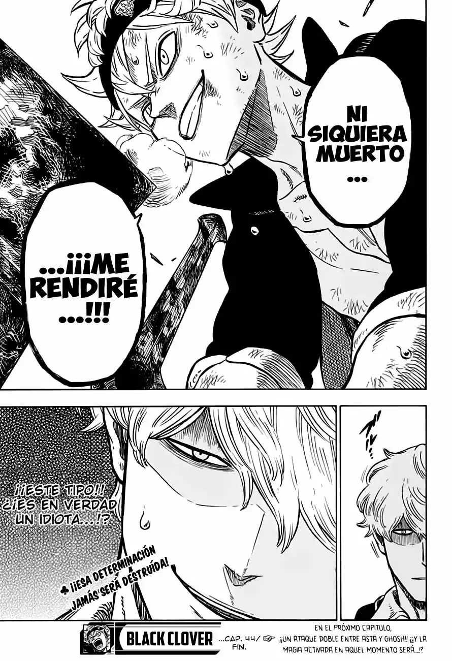 Black Clover Capítulo 44 - Page 19