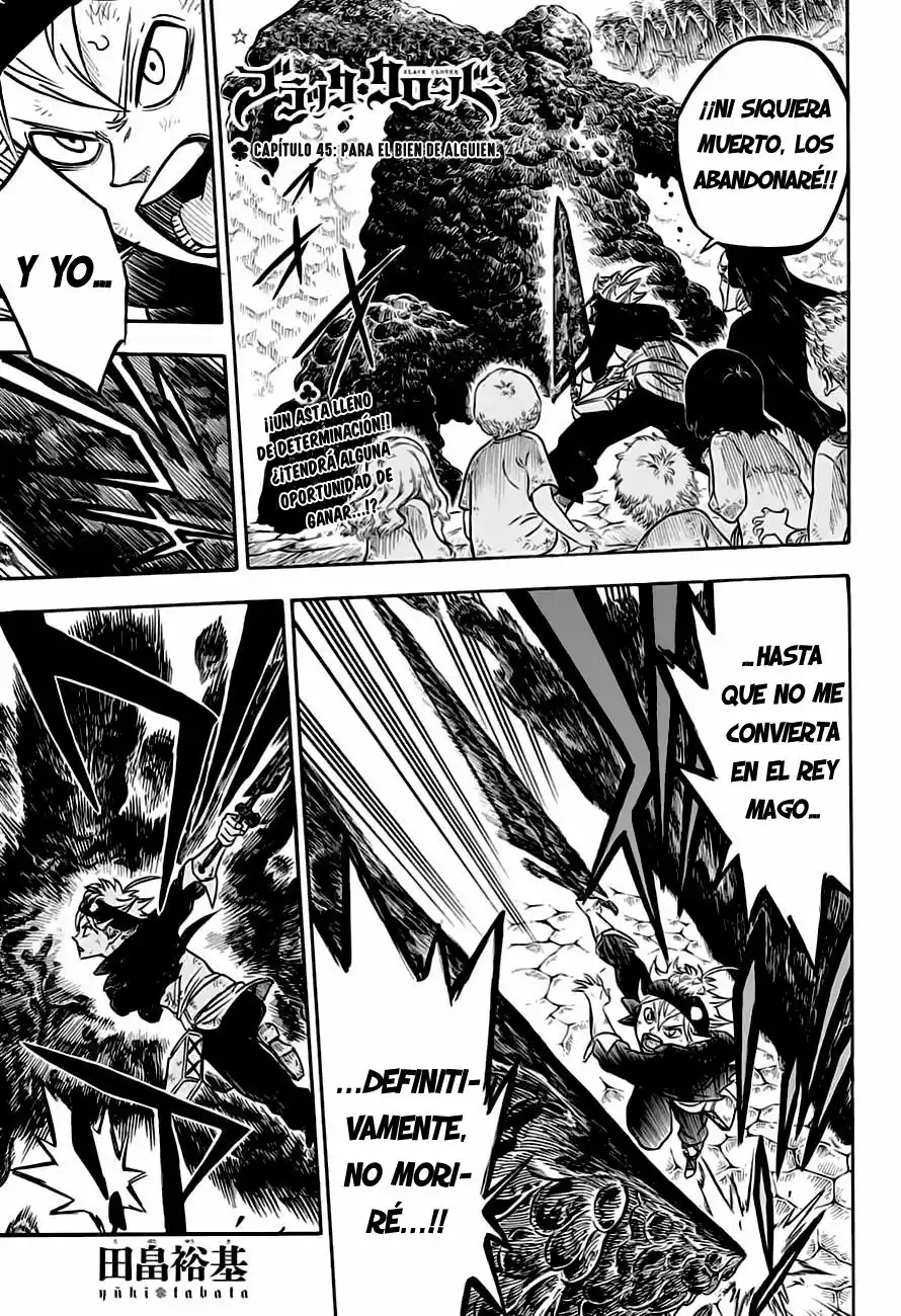 Black Clover Capítulo 45 - Page 2