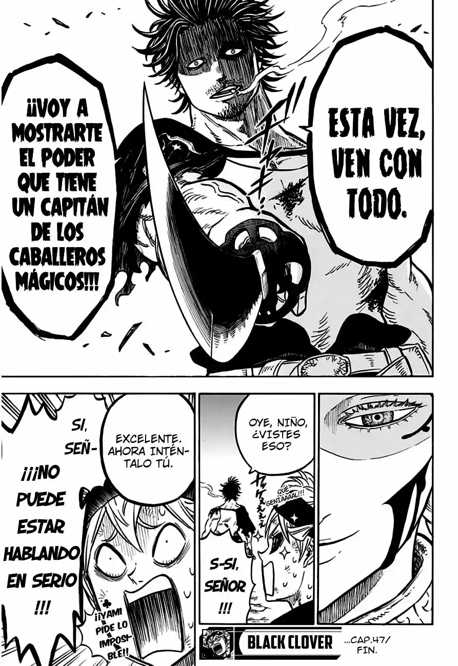 Black Clover Capítulo 47 - Page 18