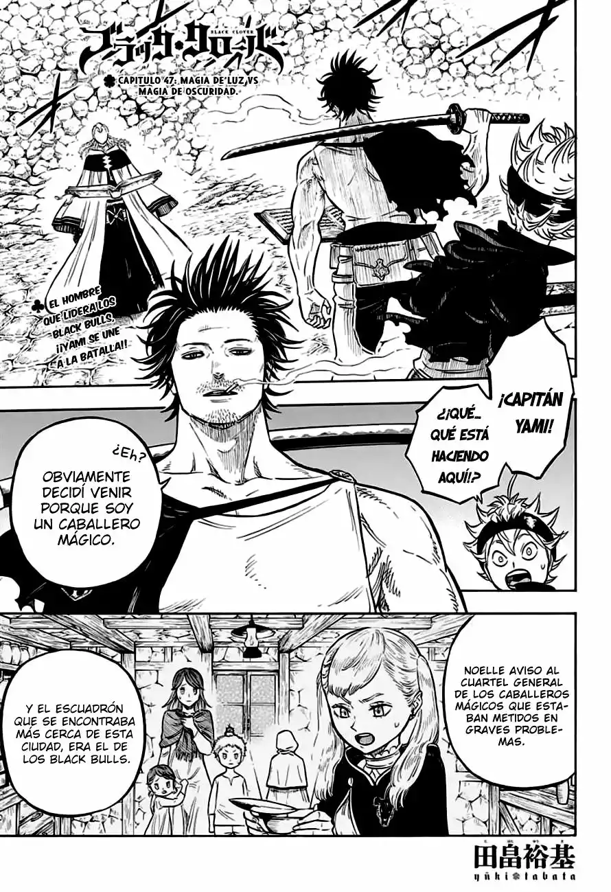 Black Clover Capítulo 47 - Page 2
