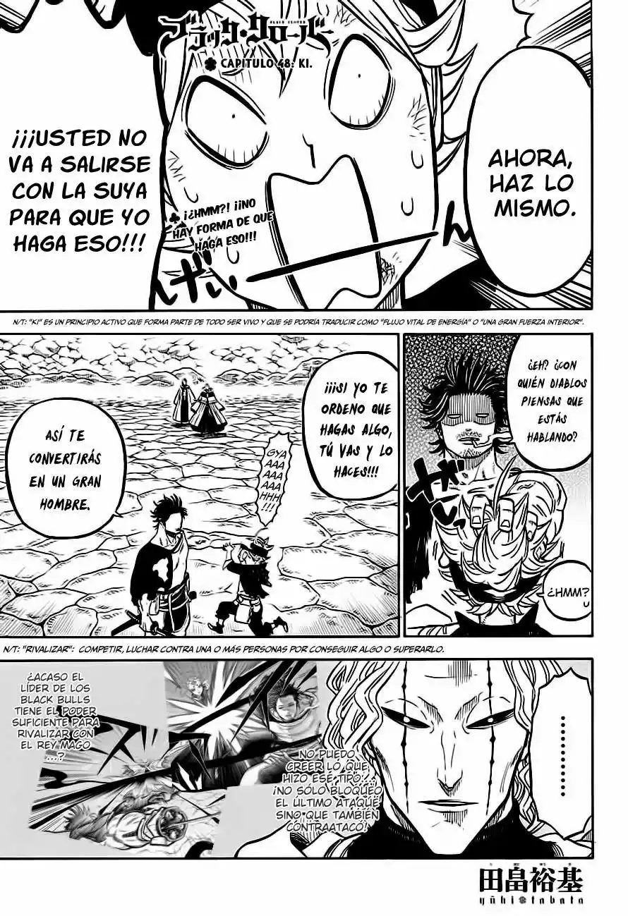 Black Clover Capítulo 48 - Page 2