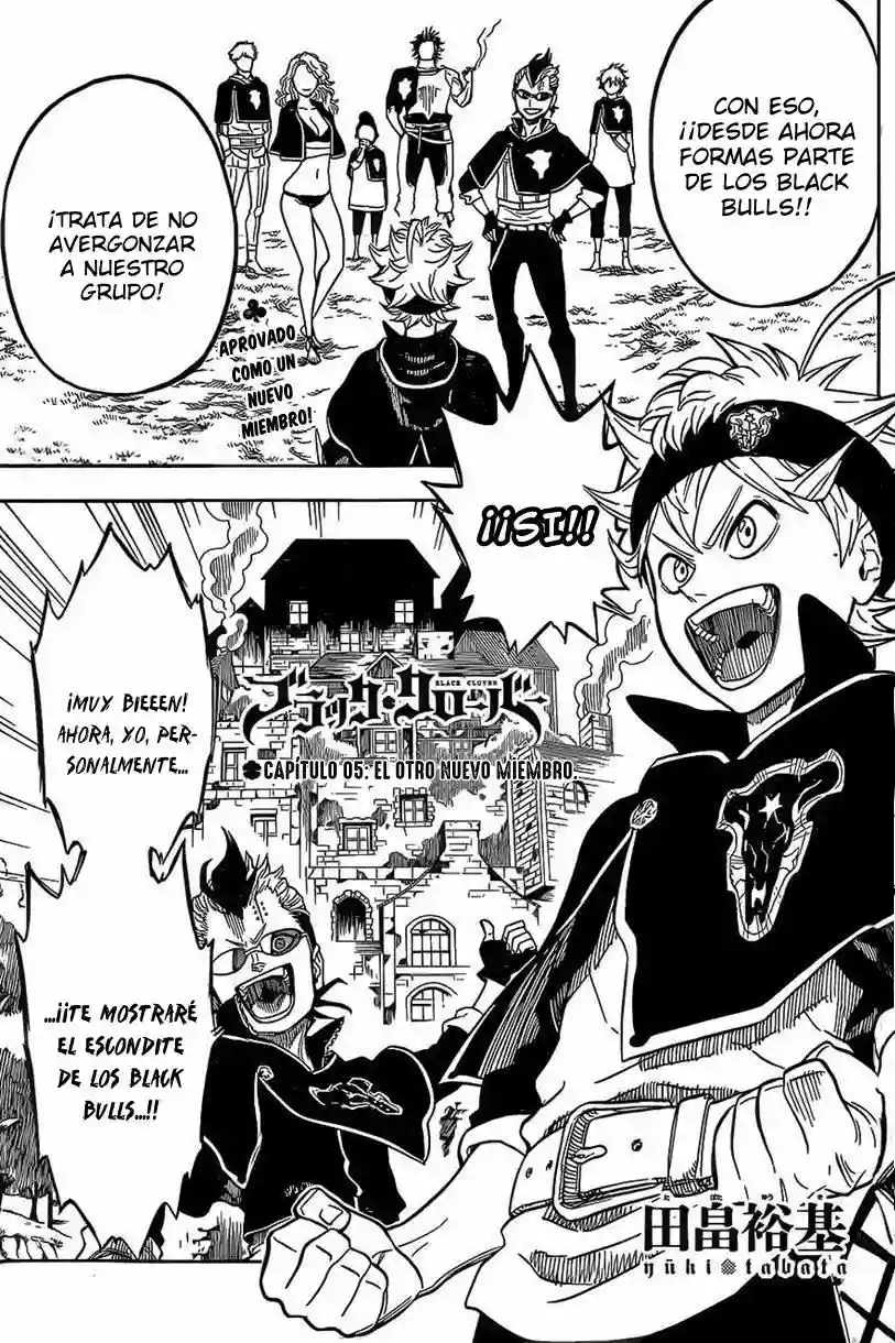 Black Clover Capítulo 5 - Page 2