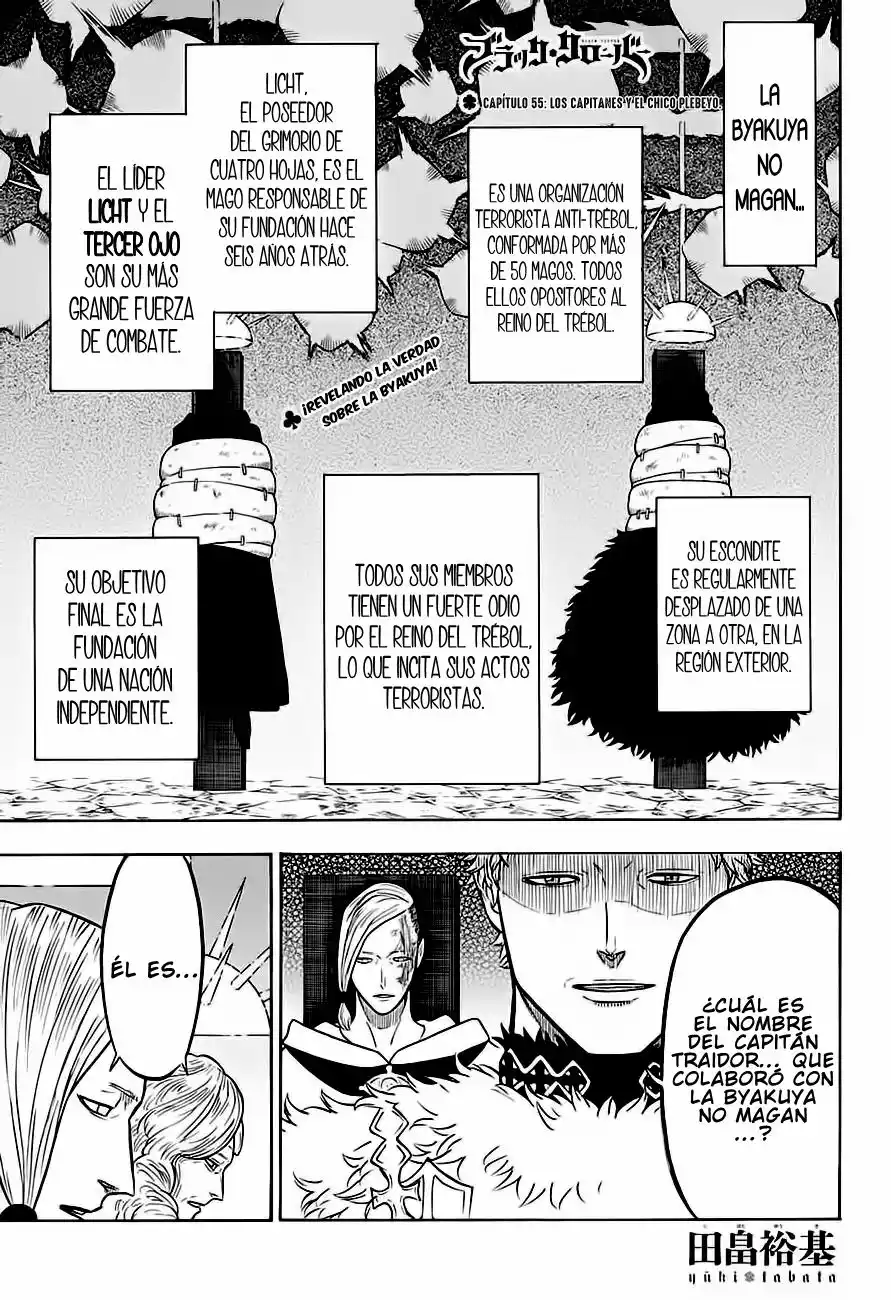 Black Clover Capítulo 55 - Page 2