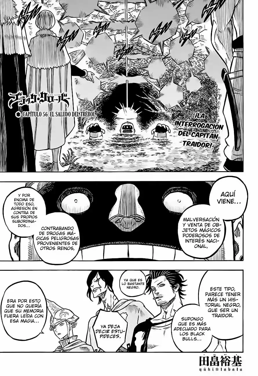 Black Clover Capítulo 56 - Page 2