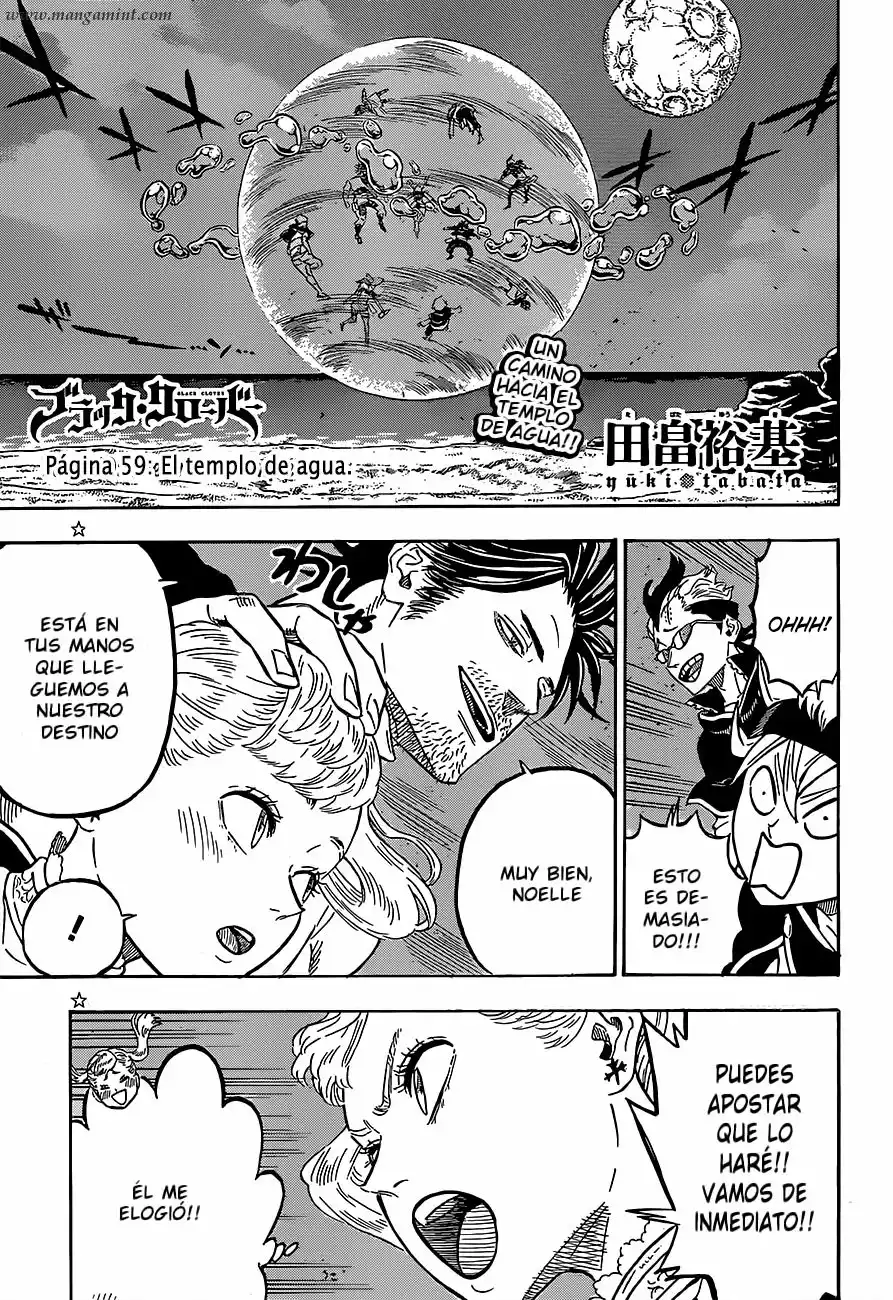Black Clover Capítulo 59 - Page 1