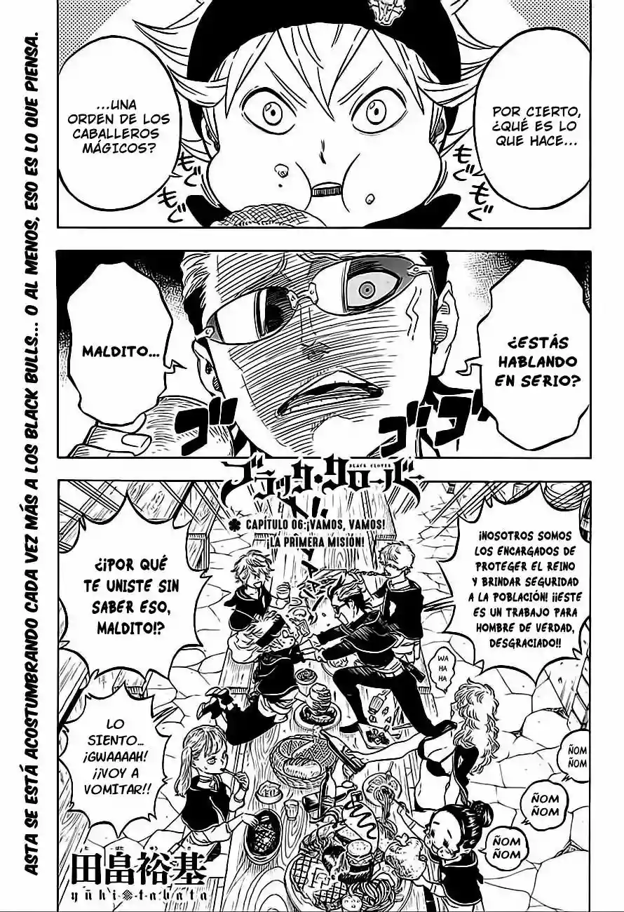 Black Clover Capítulo 6 - Page 2