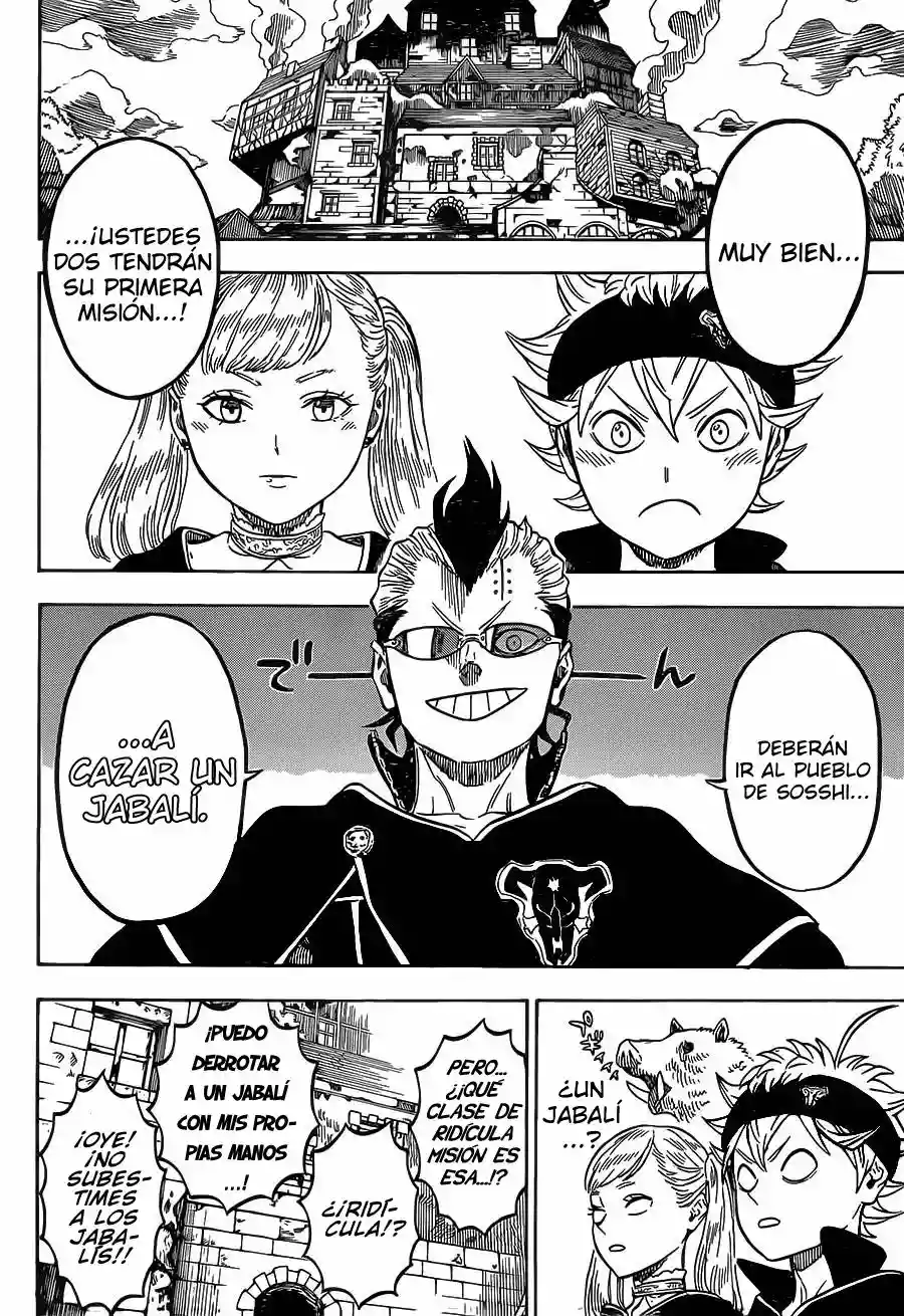Black Clover Capítulo 6 - Page 5