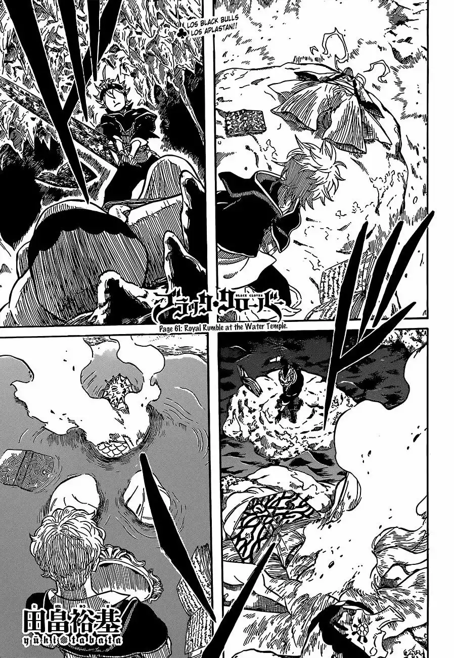Black Clover Capítulo 61 - Page 1
