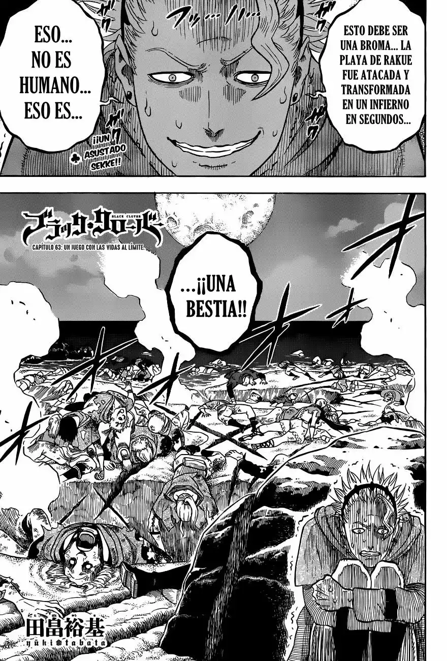 Black Clover Capítulo 63 - Page 2