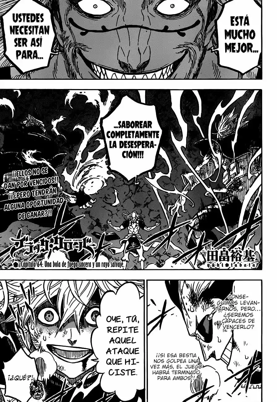 Black Clover Capítulo 64 - Page 2