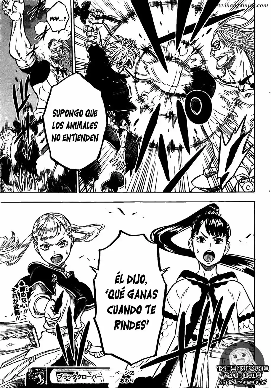 Black Clover Capítulo 65 - Page 19
