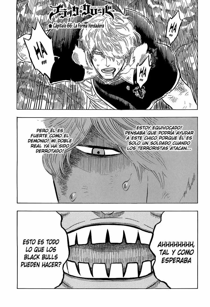 Black Clover Capítulo 66 - Page 2