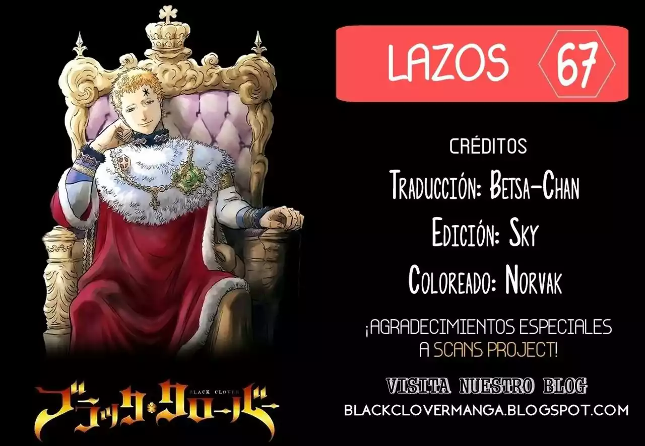 Black Clover Capítulo 67 - Page 1