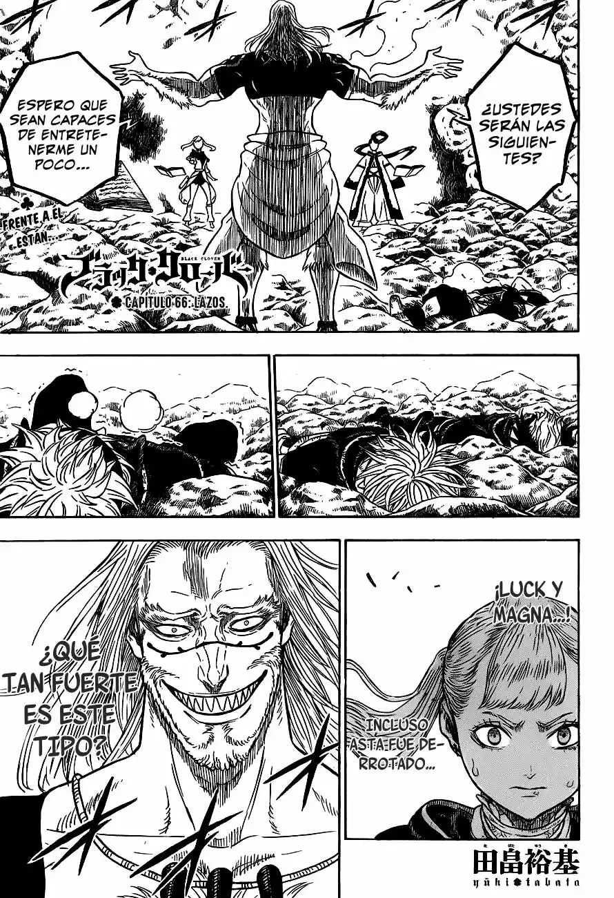 Black Clover Capítulo 67 - Page 2