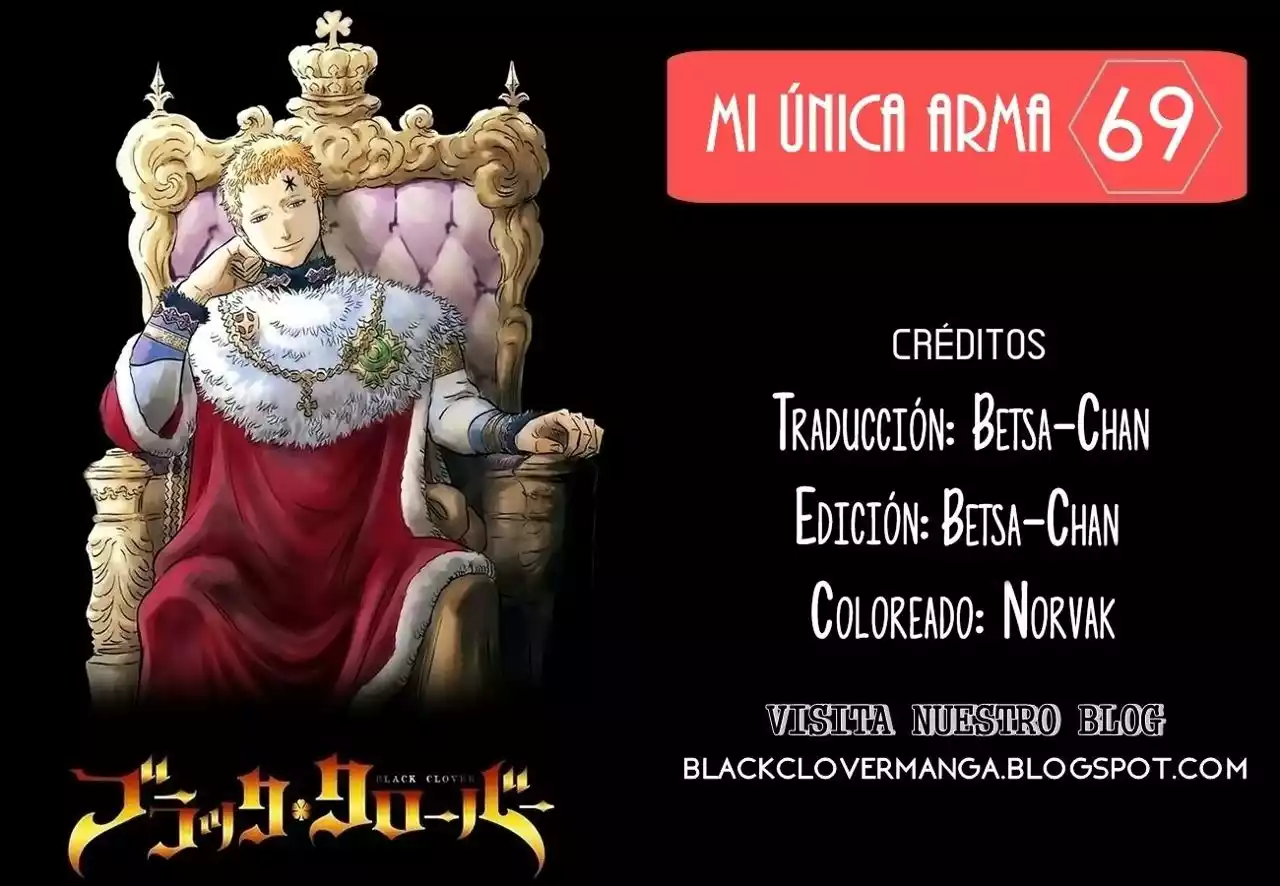 Black Clover Capítulo 69 - Page 1