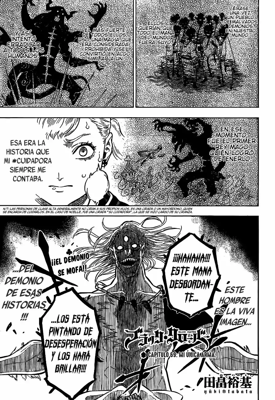 Black Clover Capítulo 69 - Page 2