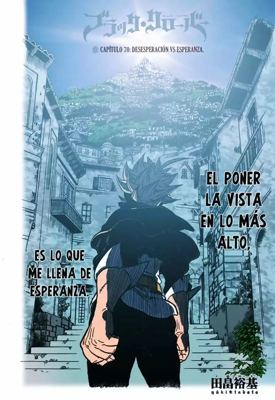 Black Clover Capítulo 70 - Page 2