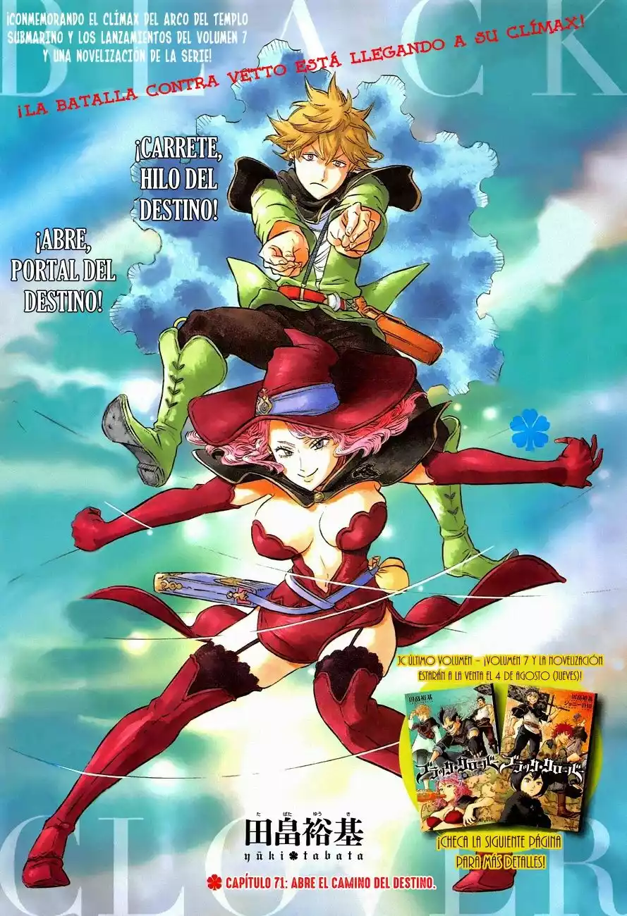 Black Clover Capítulo 71 - Page 2