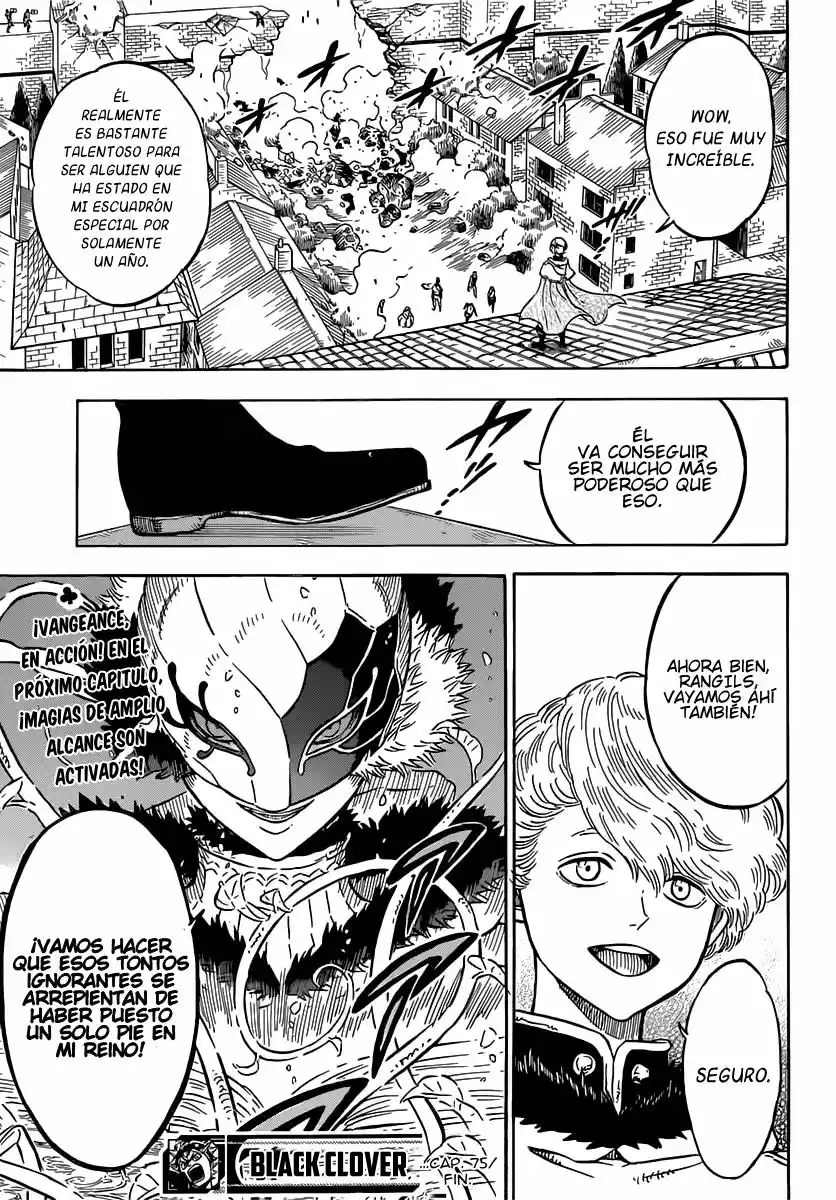 Black Clover Capítulo 75 - Page 16