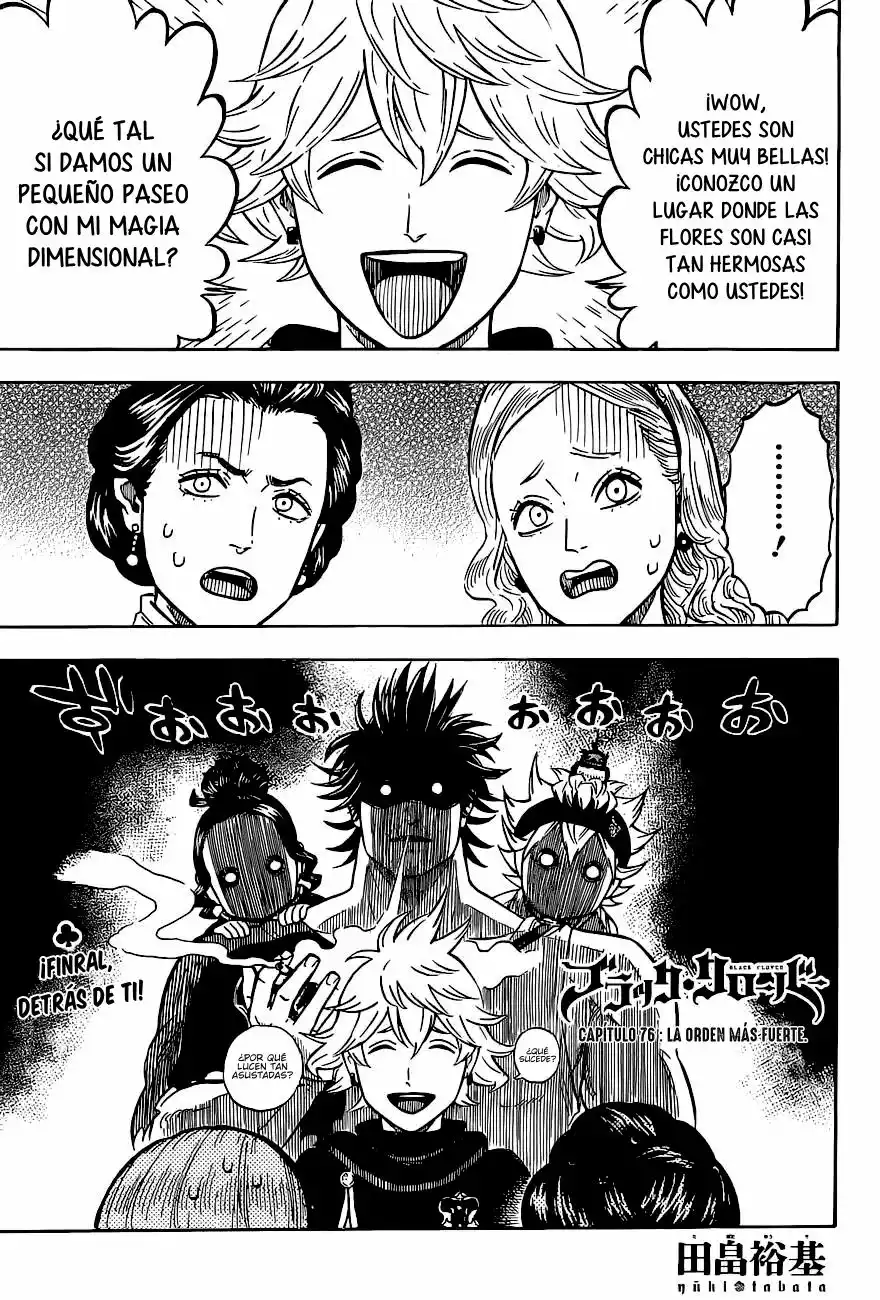 Black Clover Capítulo 76 - Page 2