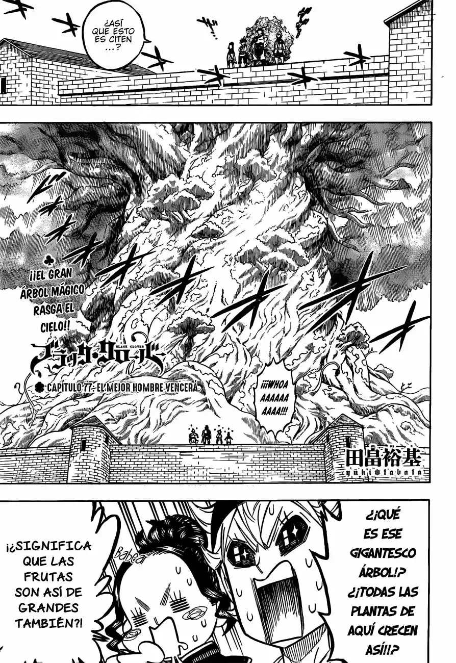 Black Clover Capítulo 77 - Page 2