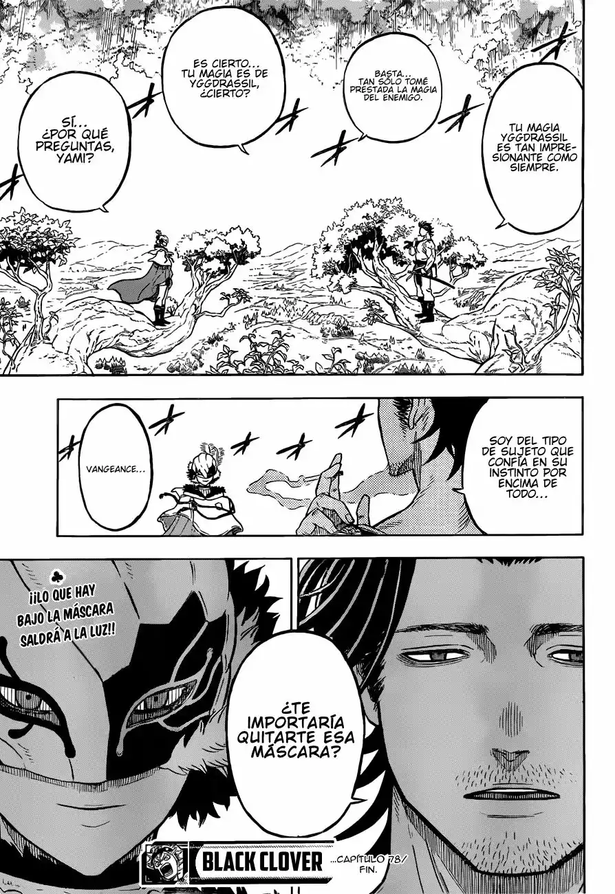 Black Clover Capítulo 78 - Page 19