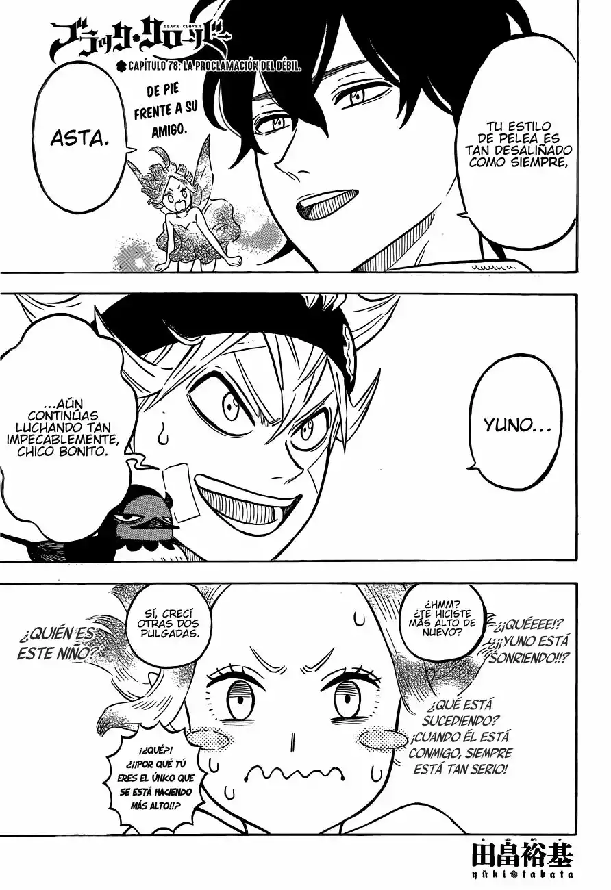 Black Clover Capítulo 78 - Page 2