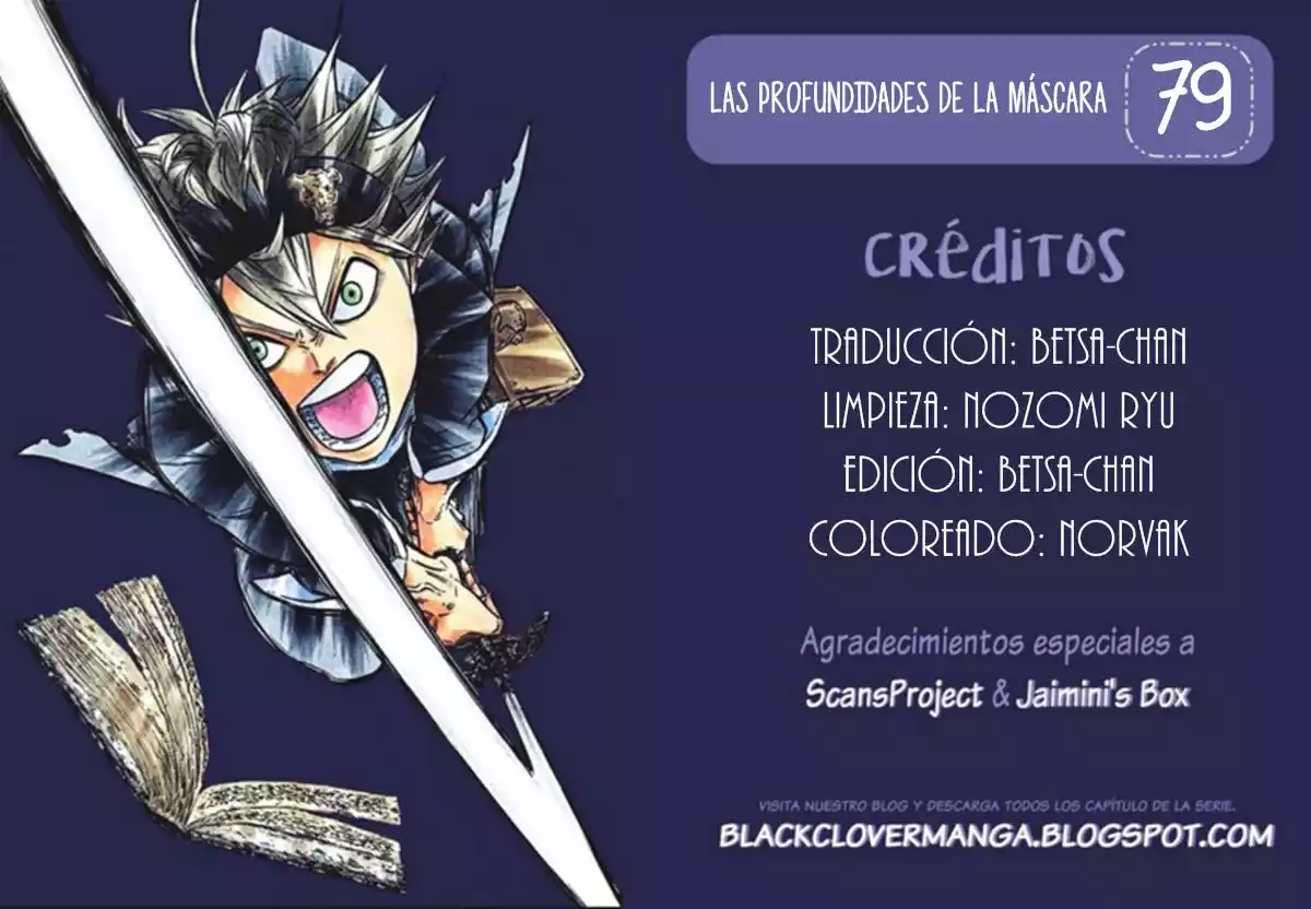 Black Clover Capítulo 79 - Page 1