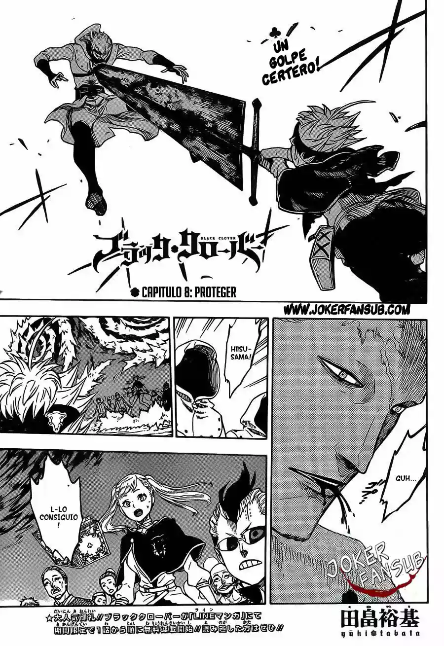 Black Clover Capítulo 8 - Page 2