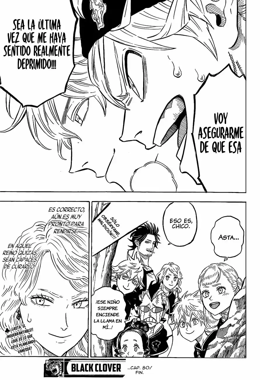 Black Clover Capítulo 80 - Page 19