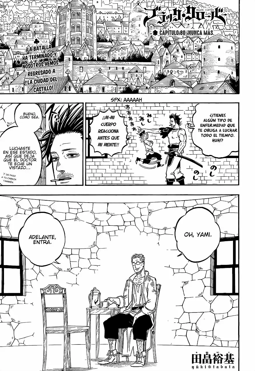Black Clover Capítulo 80 - Page 2