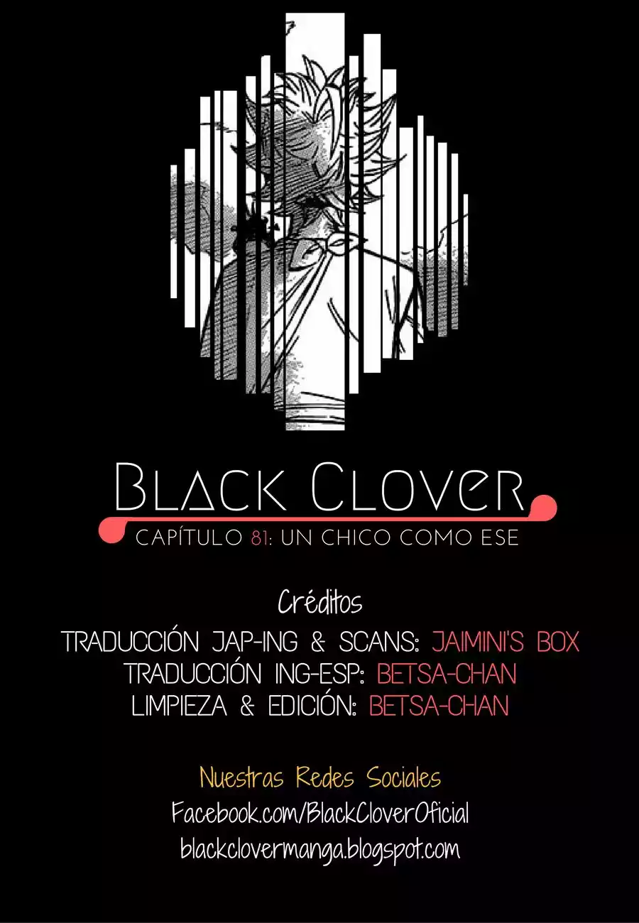 Black Clover Capítulo 81 - Page 1