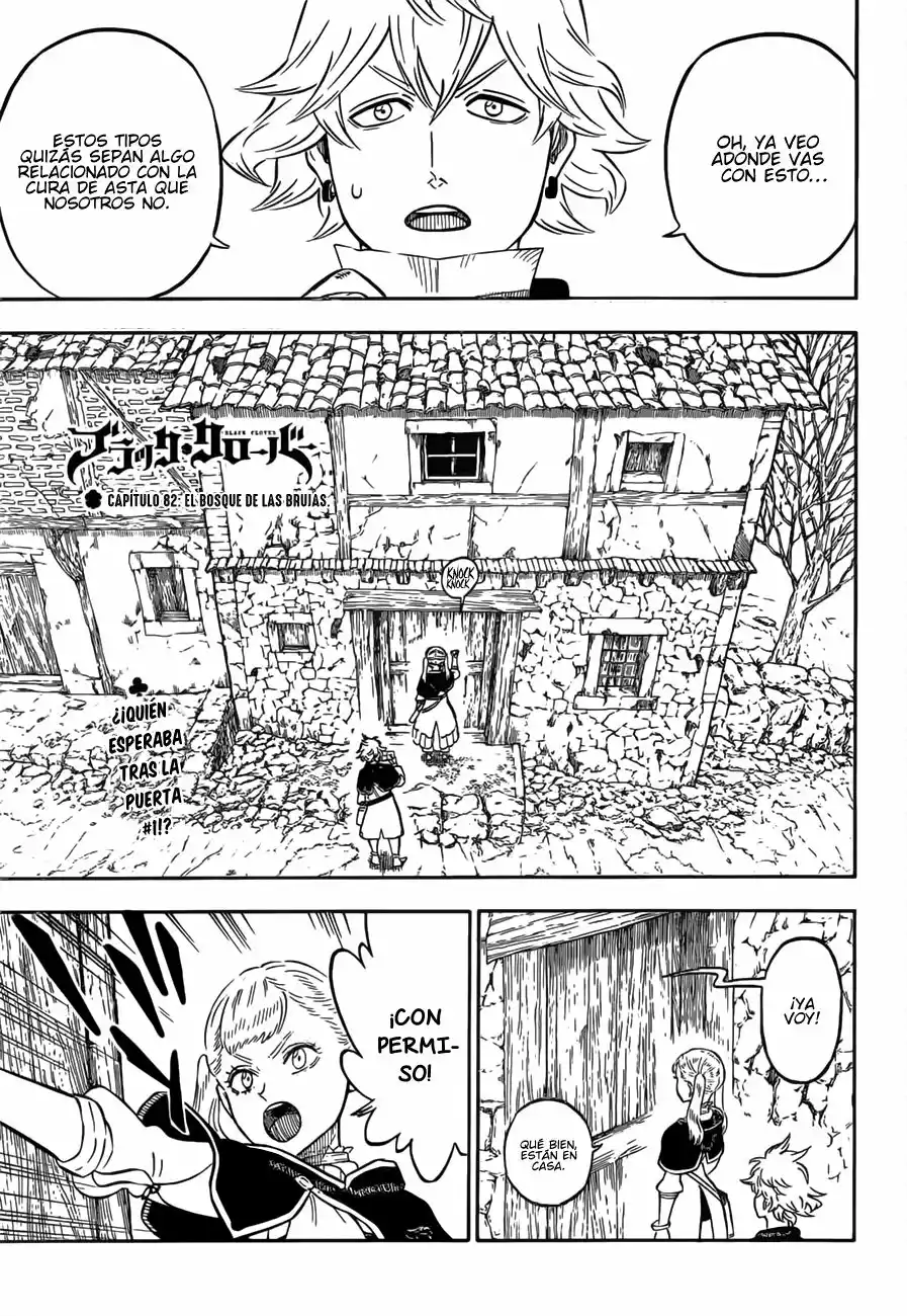 Black Clover Capítulo 82 - Page 2