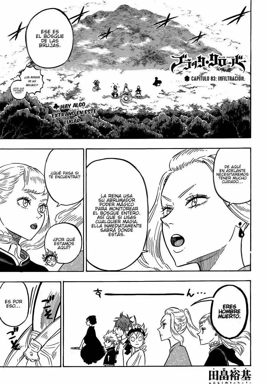 Black Clover Capítulo 83 - Page 2